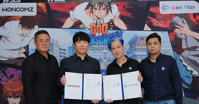 From the famous comic on WEBTOON to the 2D Turn-Based Mobile
                Game by Gen Play and WONCOMZ